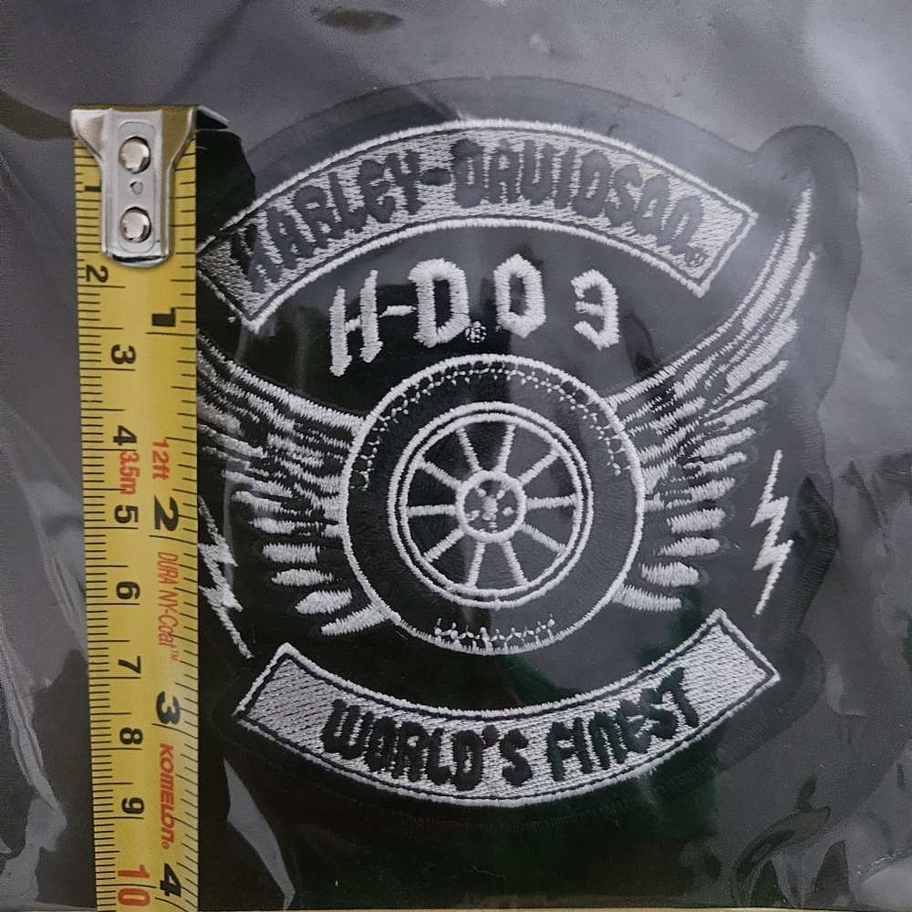 Harley Davidson Patch w/ HD03 in commemoration of the 100th Anni (1903-2003) NWT - Picture 4 of 4